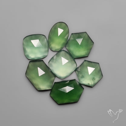 Rose Cut Gemmy Serpentines Lot