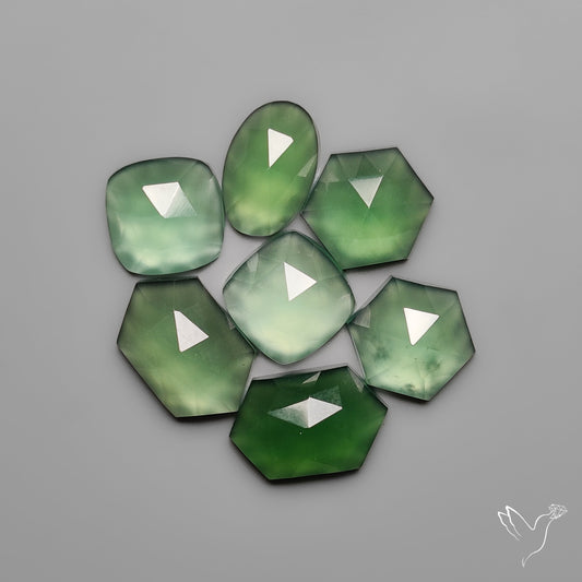 Rose Cut Gemmy Serpentines Lot