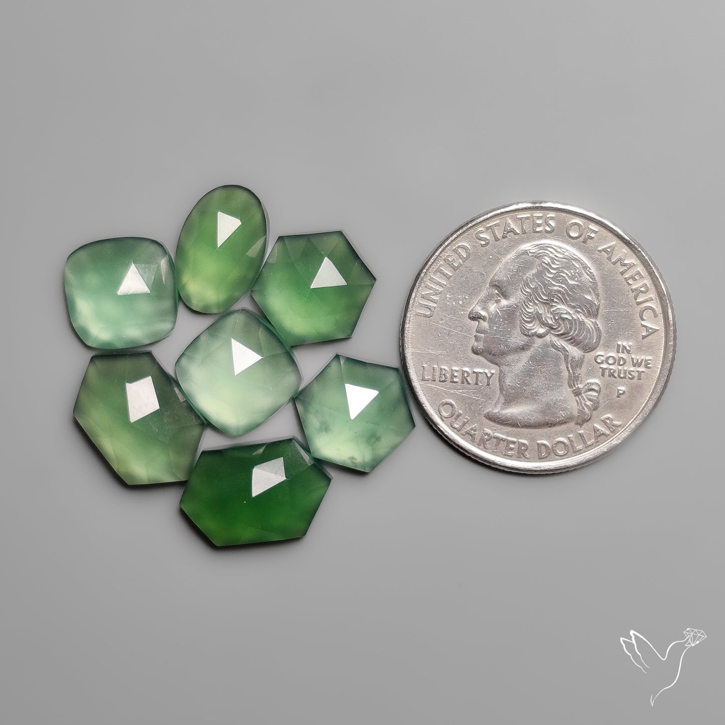 Rose Cut Gemmy Serpentines Lot