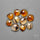 Rose Cut Montana Agates Lot