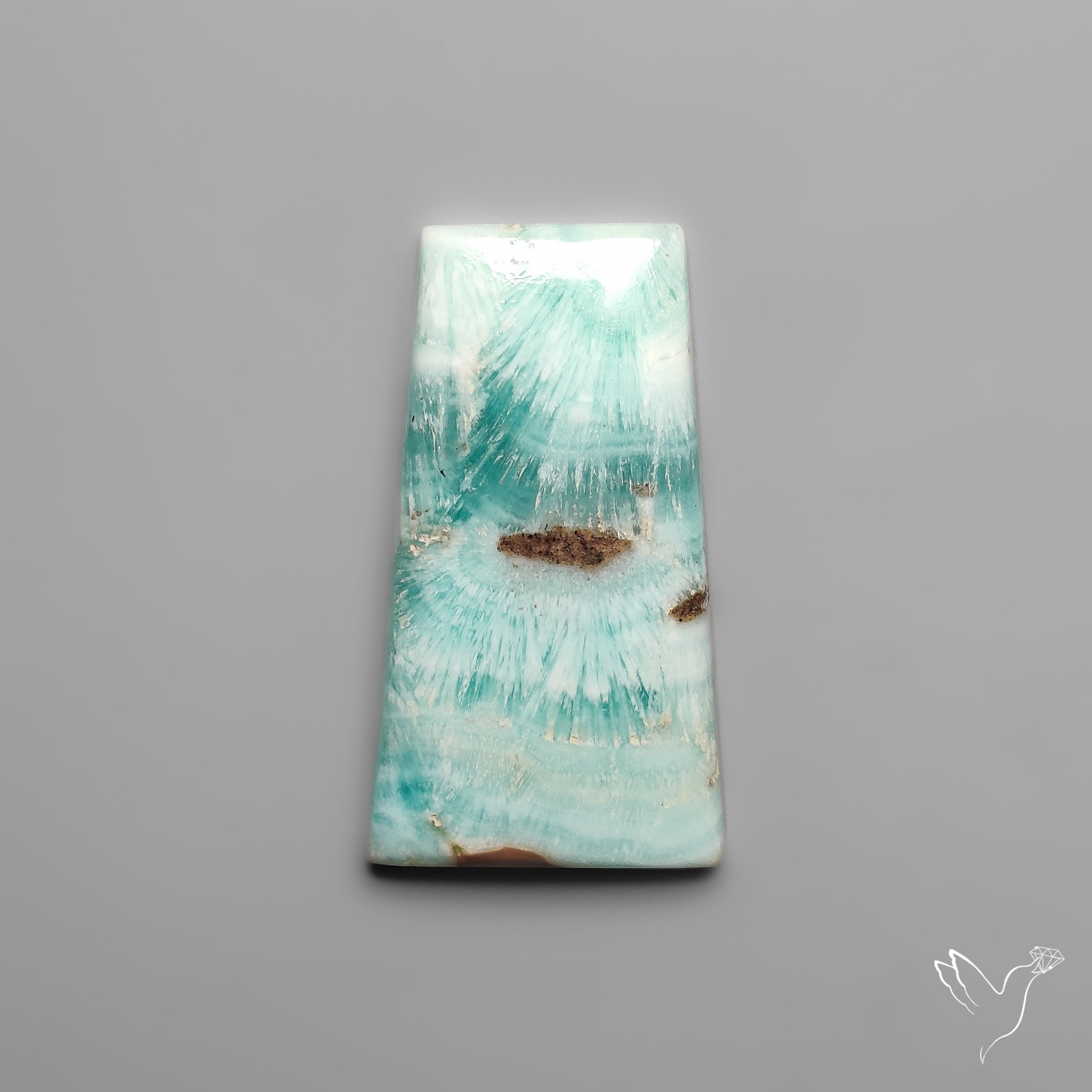 Caribbean Calcite With Aragonite Cabochon