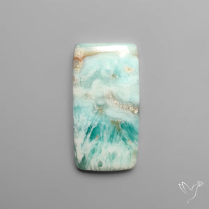 Caribbean Calcite With Aragonite Cabochon