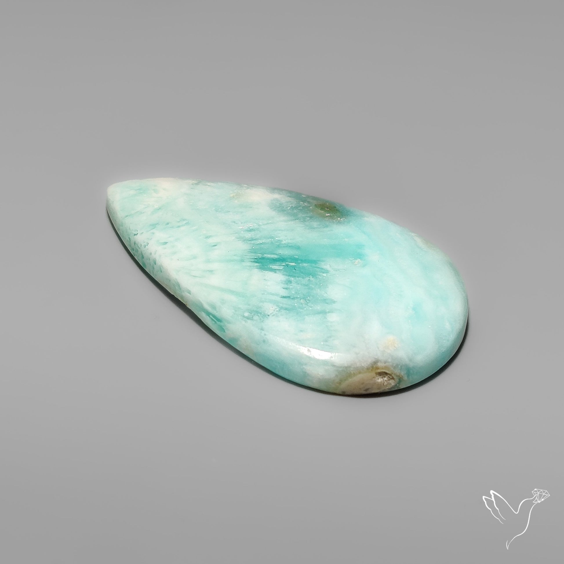 Caribbean Calcite With Aragonite Cabochon