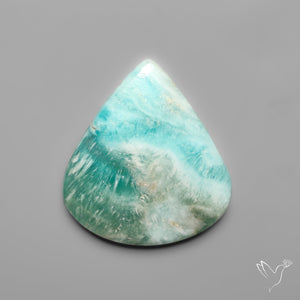 Caribbean Calcite With Aragonite Cabochon