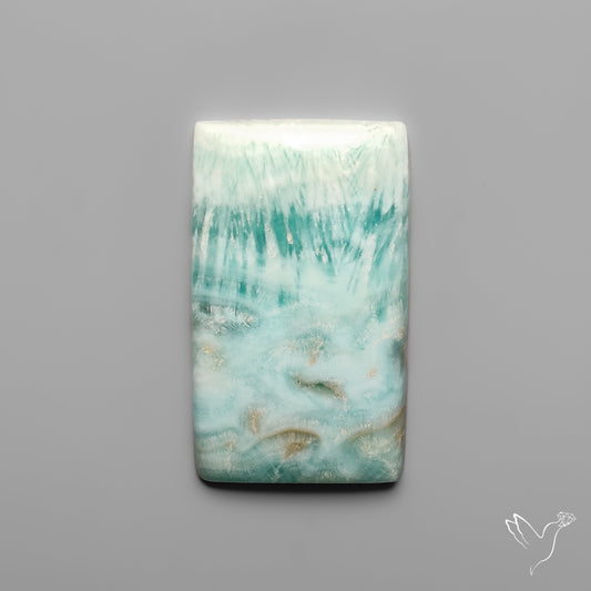 Caribbean Calcite With Aragonite Cabochon