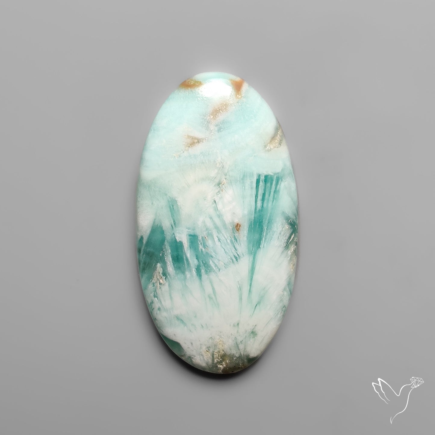 Caribbean Calcite With Aragonite Cabochon