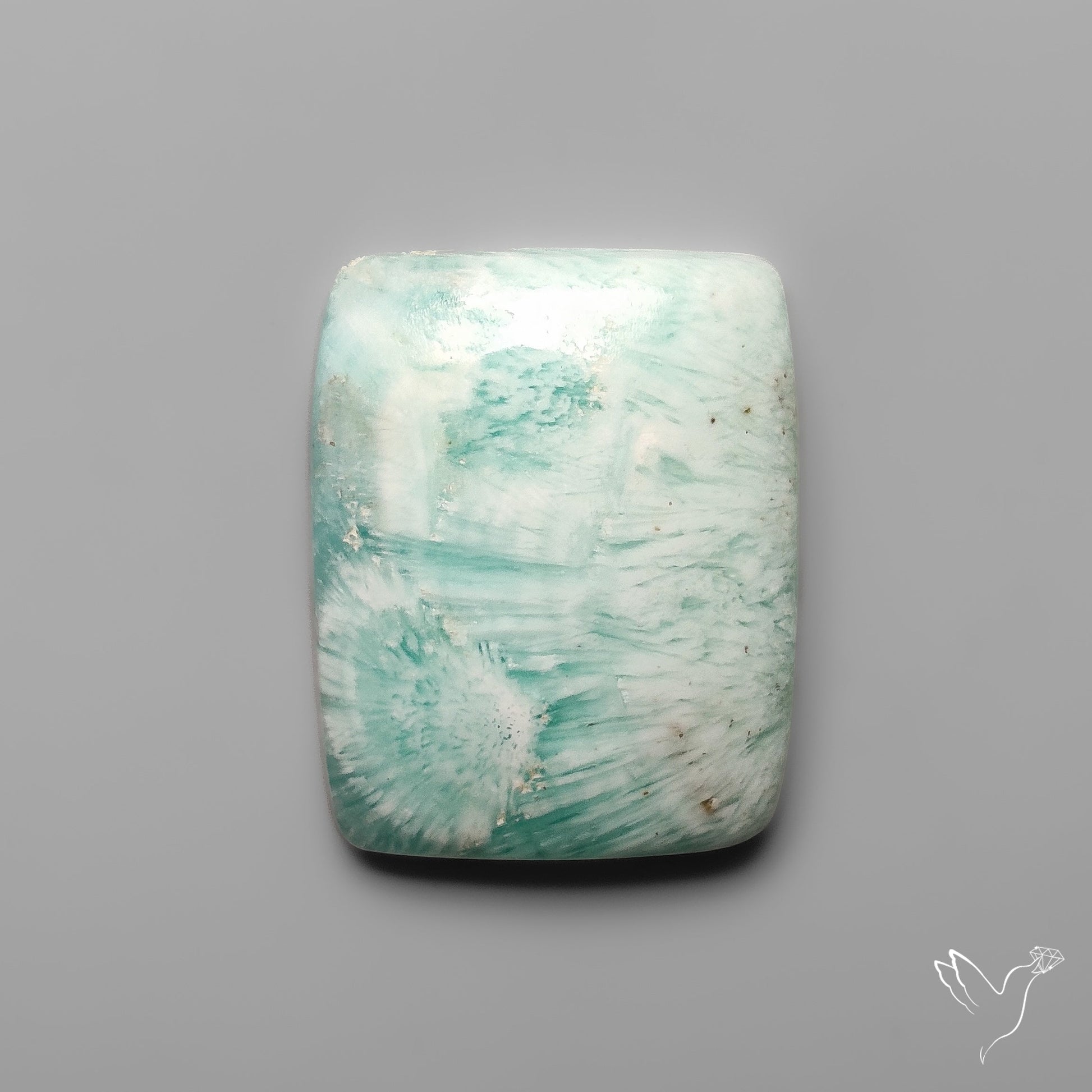 Caribbean Calcite With Aragonite Cabochon
