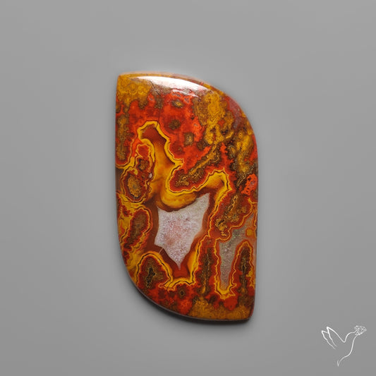 Moroccan Seam Agate Cabochon