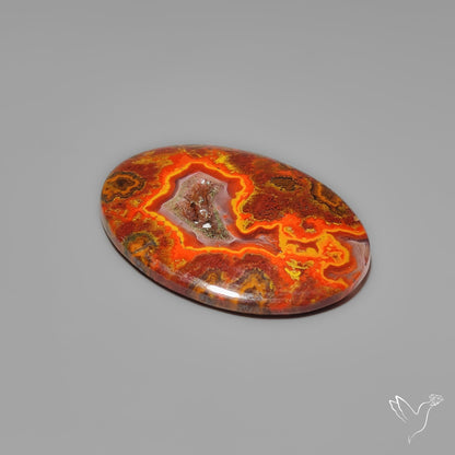 Moroccan Seam Agate Cabochon