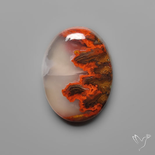 Moroccan Seam Agate Cabochon