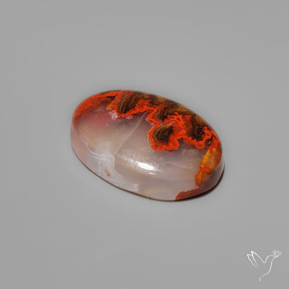 Moroccan Seam Agate Cabochon