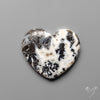 Dendritic Parallel Agate Heart Carving
