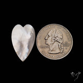 Mother Of Pearl Heart Carving
