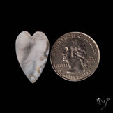 Mother Of Pearl Heart Carving