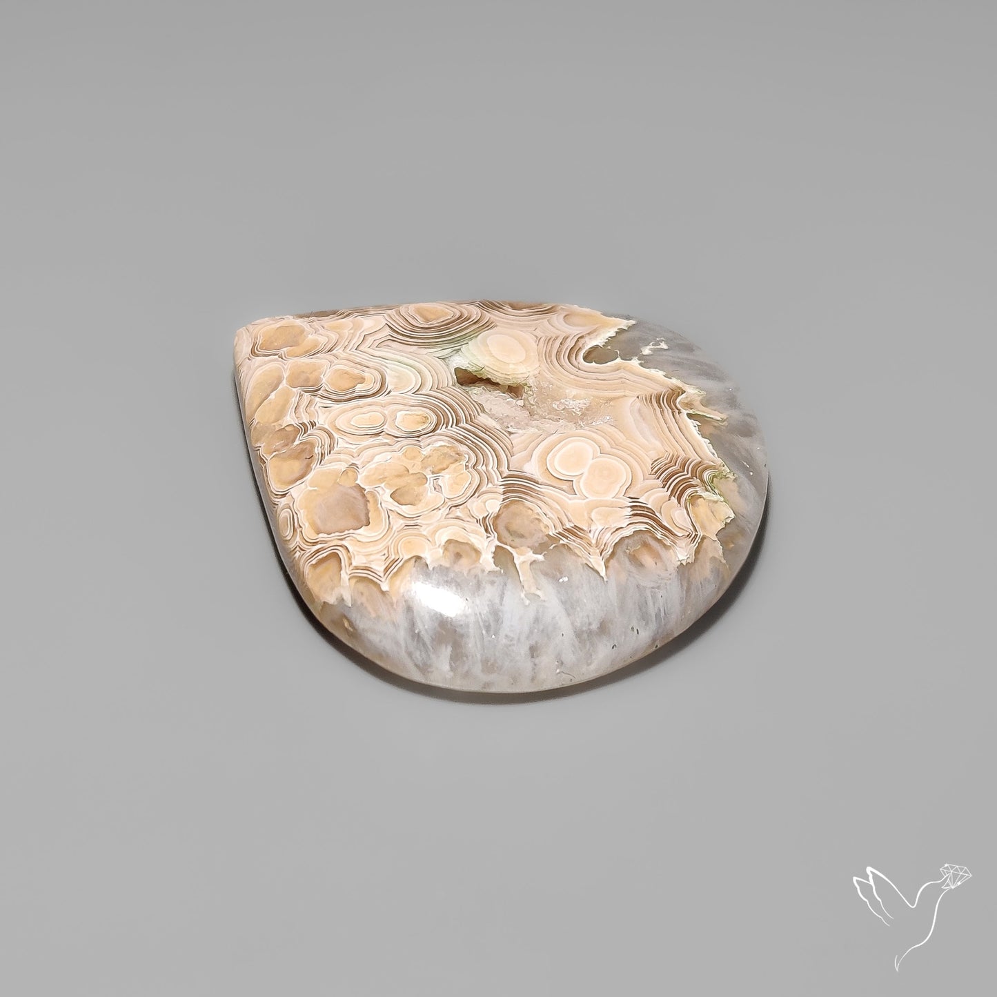 Crazylace Agate With Pocket Druzy