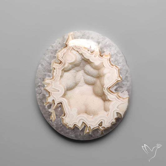 Crazylace Agate With Pocket Druzy