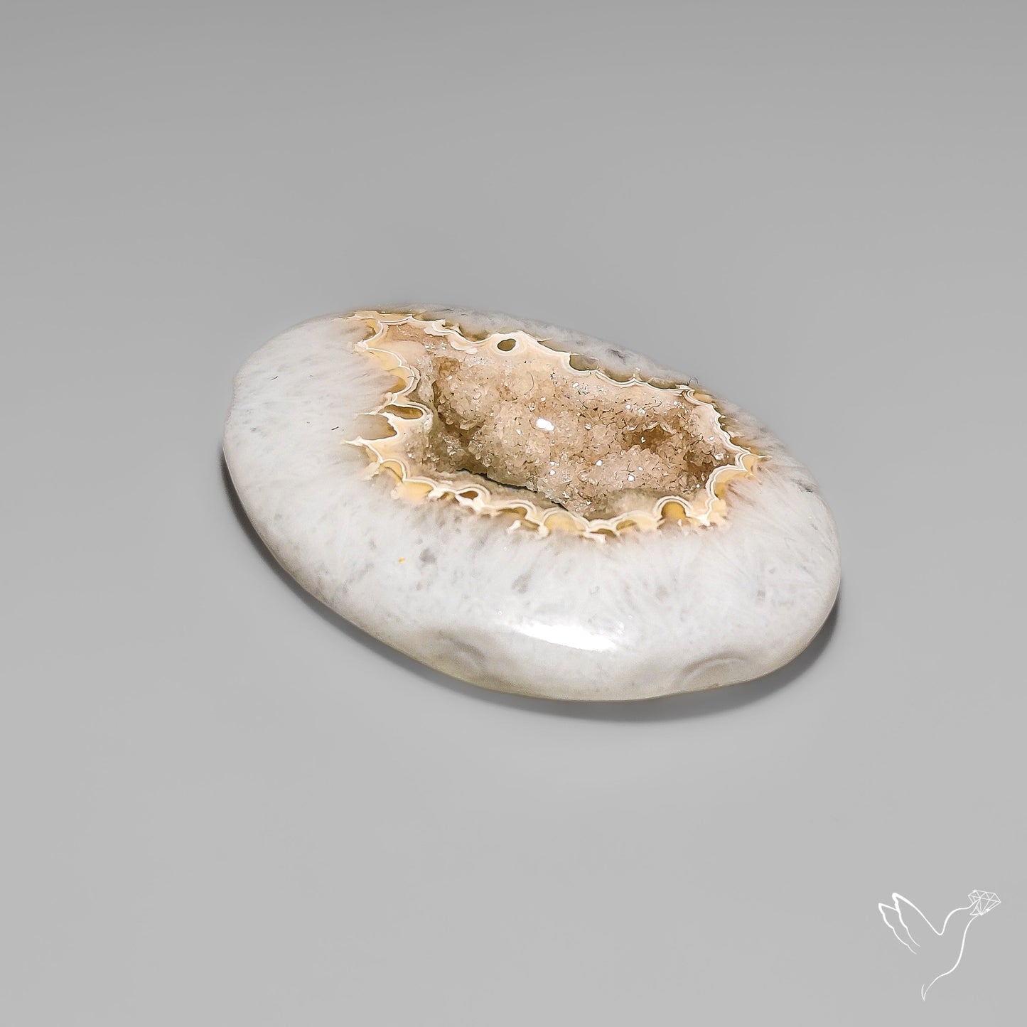 Crazylace Agate With Pocket Druzy