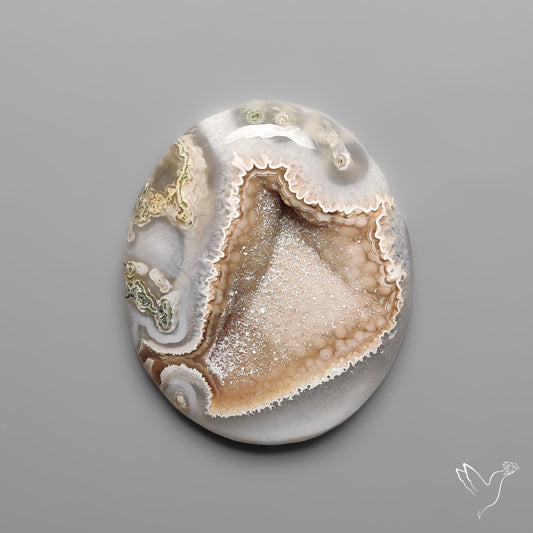 Crazylace Agate With Pocket Druzy