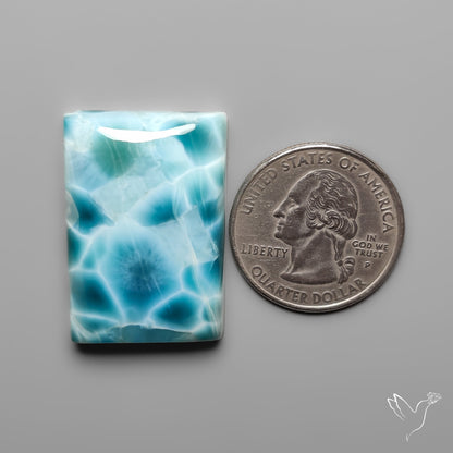 AAA Top Grade Larimar Cabochon