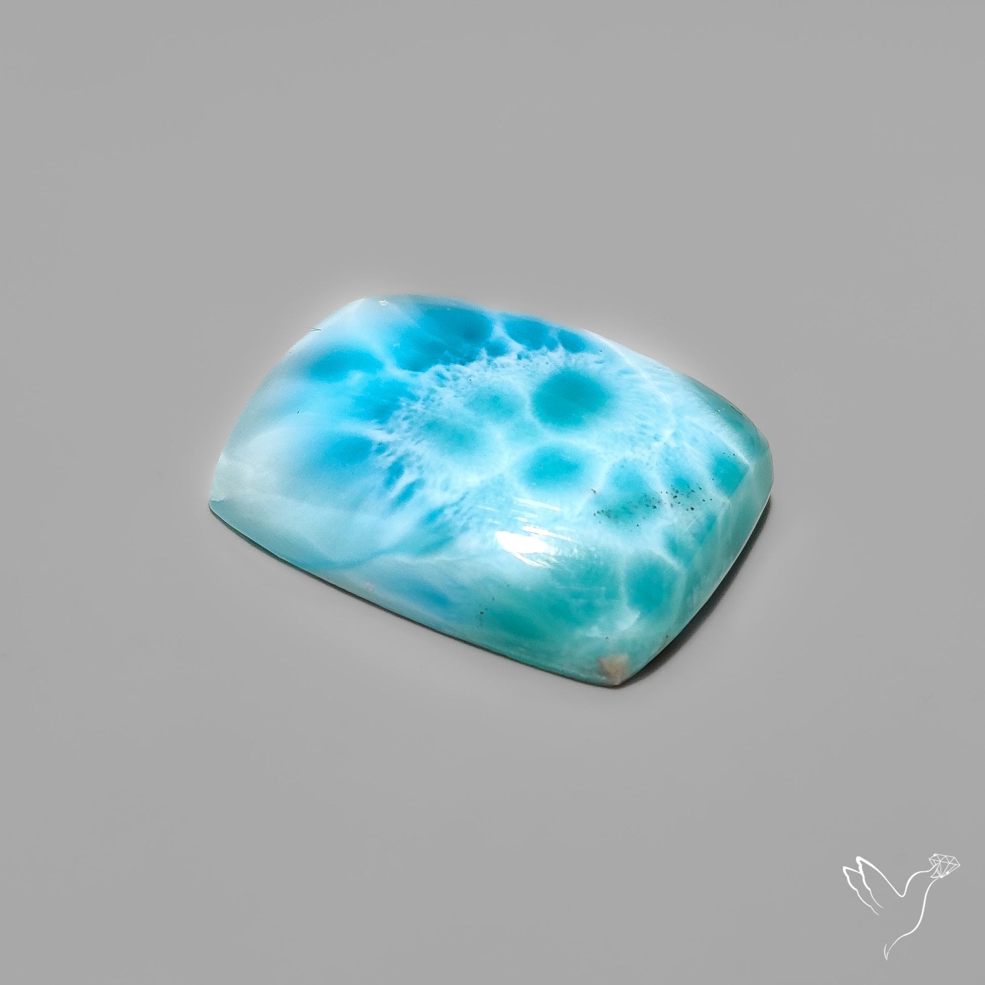 AAA Top Grade Larimar Cabochon
