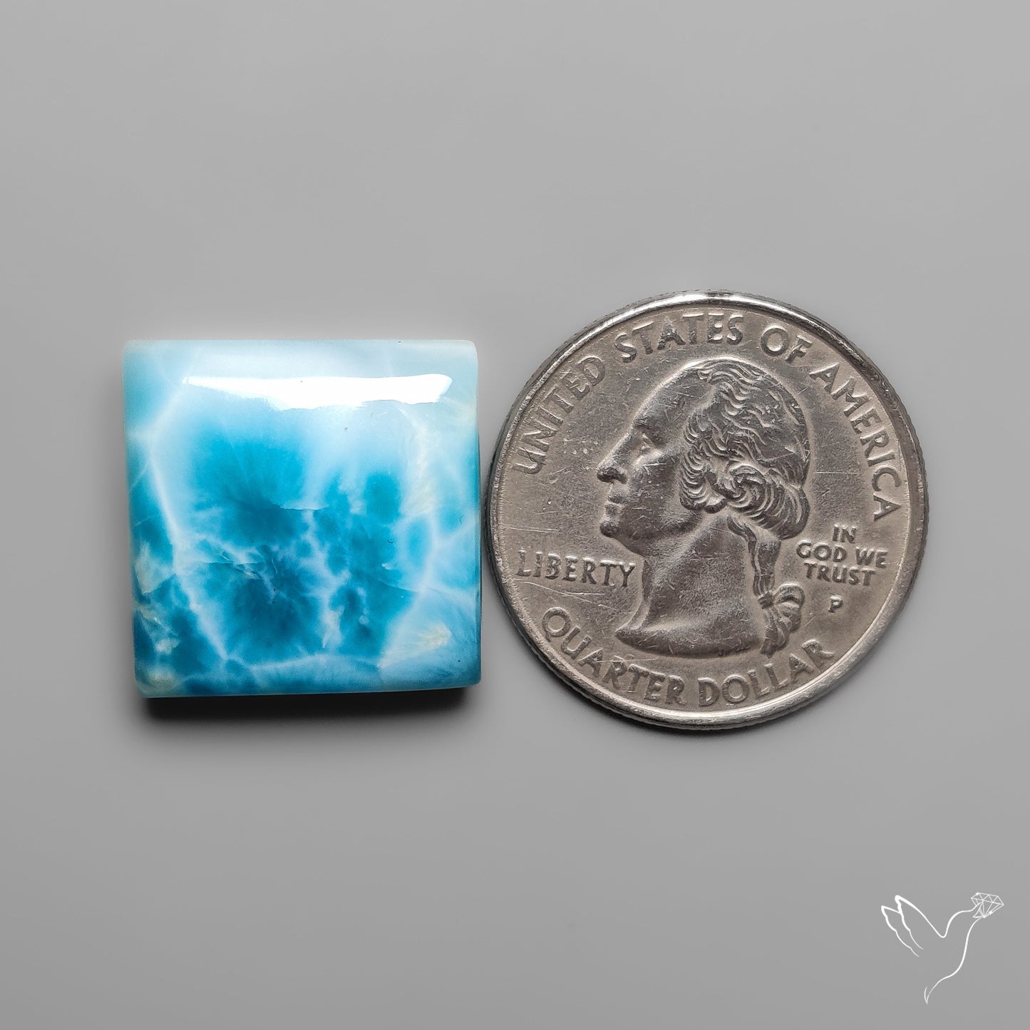 AAA Top Grade Larimar Cabochon
