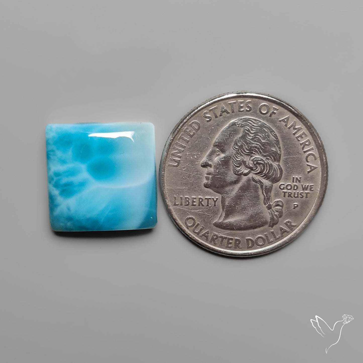 AAA Top Grade Larimar Cabochon