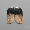 Indonesian Palmroot Agates Pair