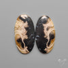 Indonesian Palmroot Agates Pair