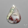 Aqua Chrysoprase Cabochon with Druzy Pocket