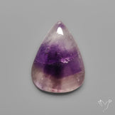 Amethyst Lace With Quartz Cabochon