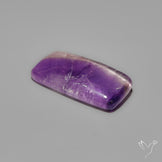 Amethyst Lace With Quartz Cabochon