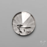 Step Cut Black Tourmalinated Quartz