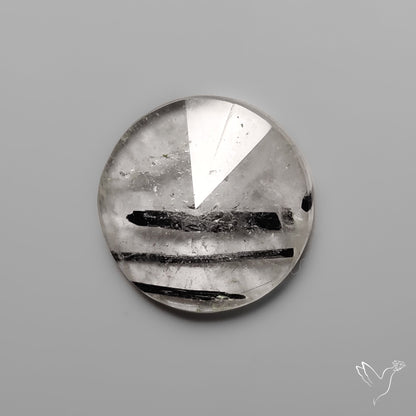 Step Cut Black Tourmalinated Quartz