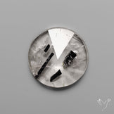 Step Cut Black Tourmalinated Quartz