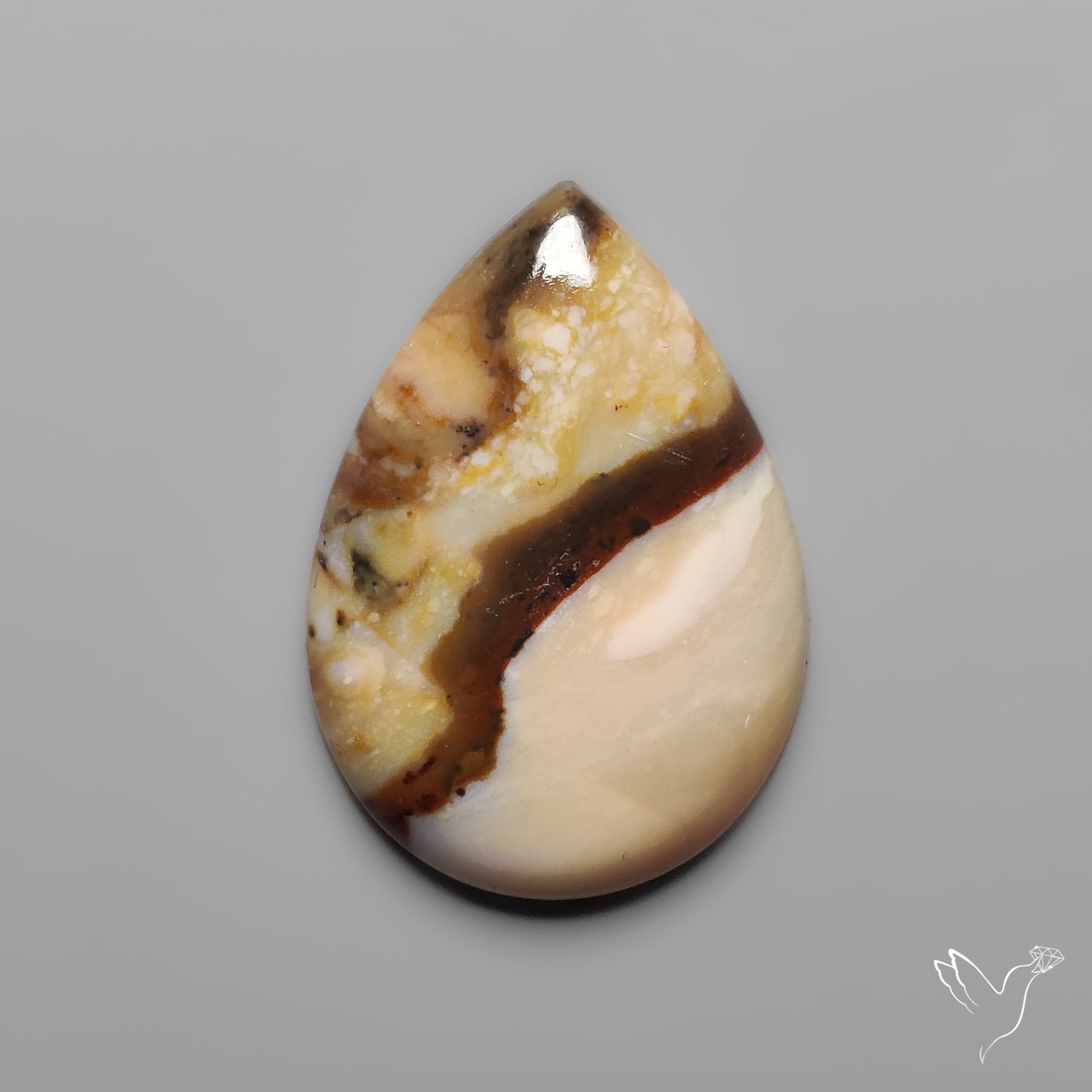 Polka Dot Agate Cabochon