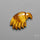 Tiger Eye Eagle Face Carving