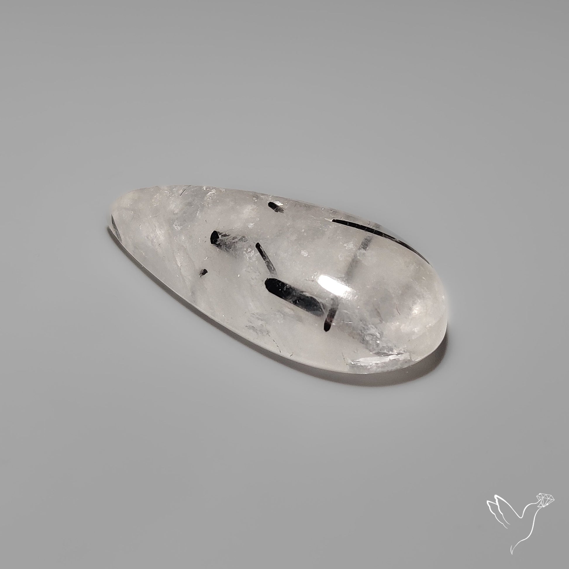 Black Tourmalinated Quartz