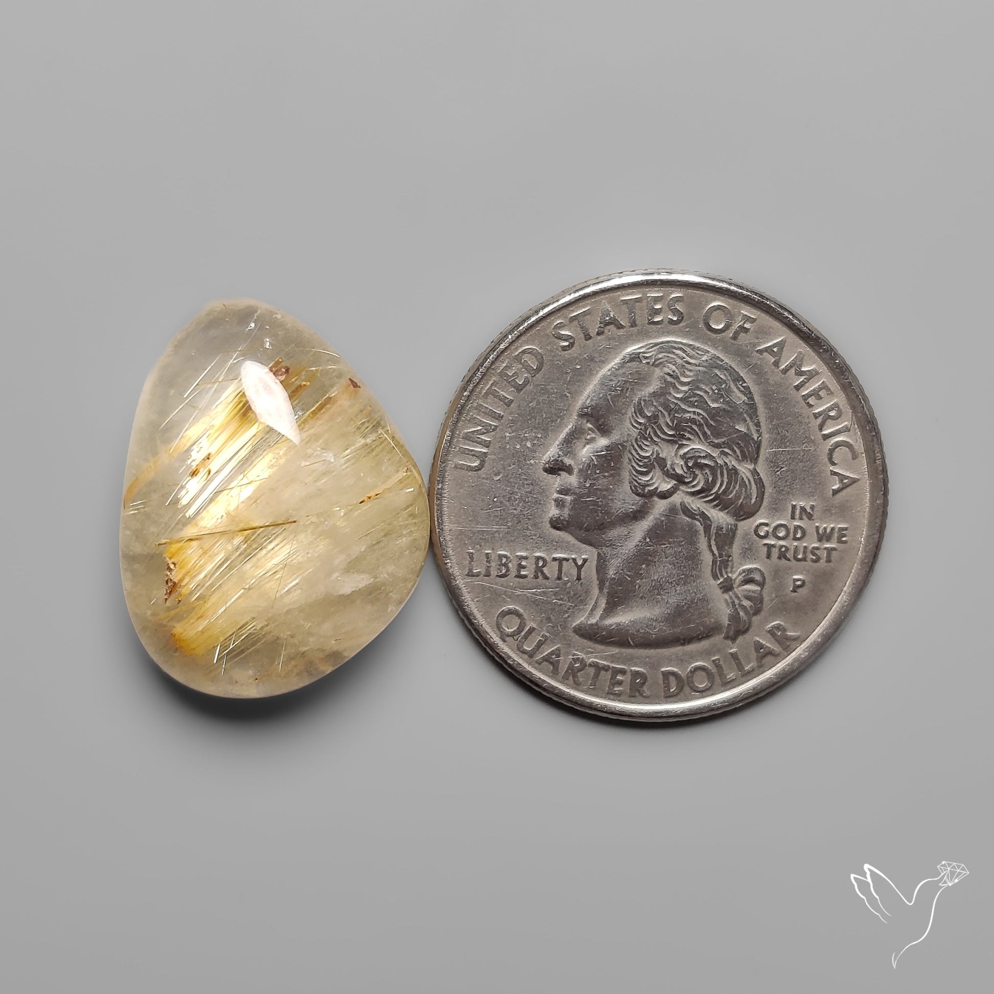 Golden Rutilated Quartz