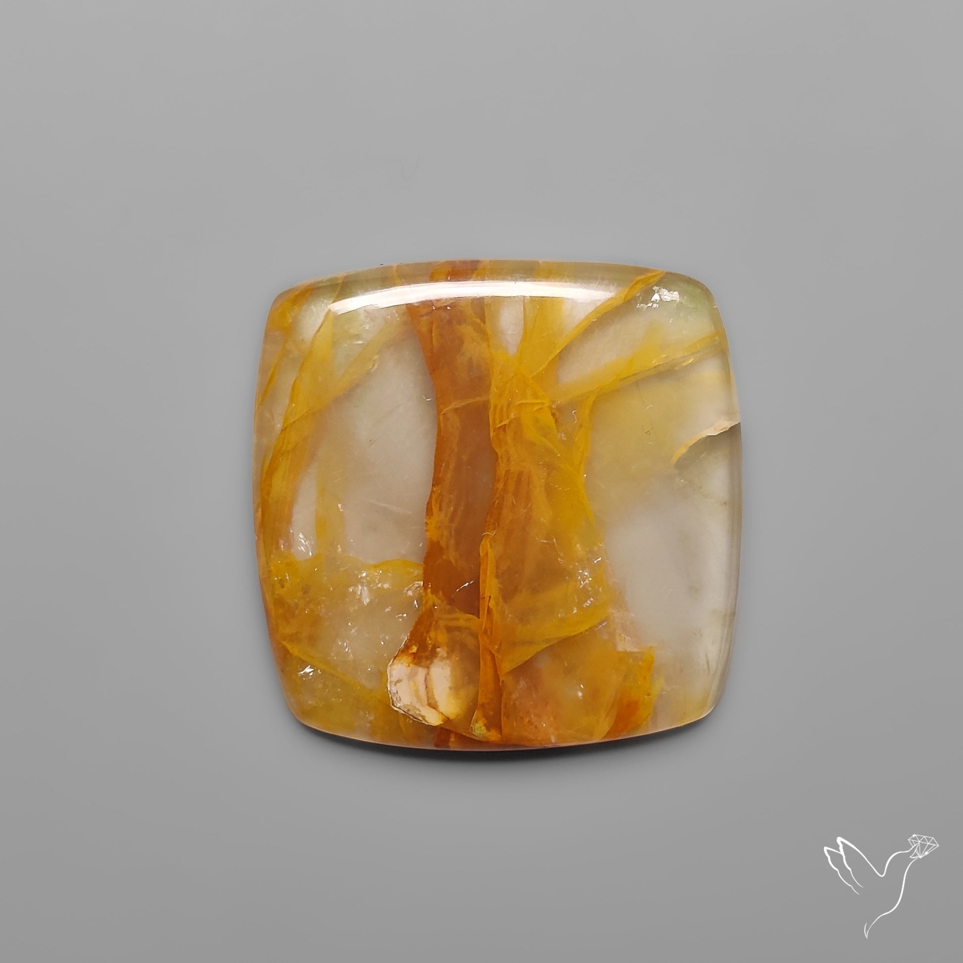 Golden Healer Quartz Cabochon