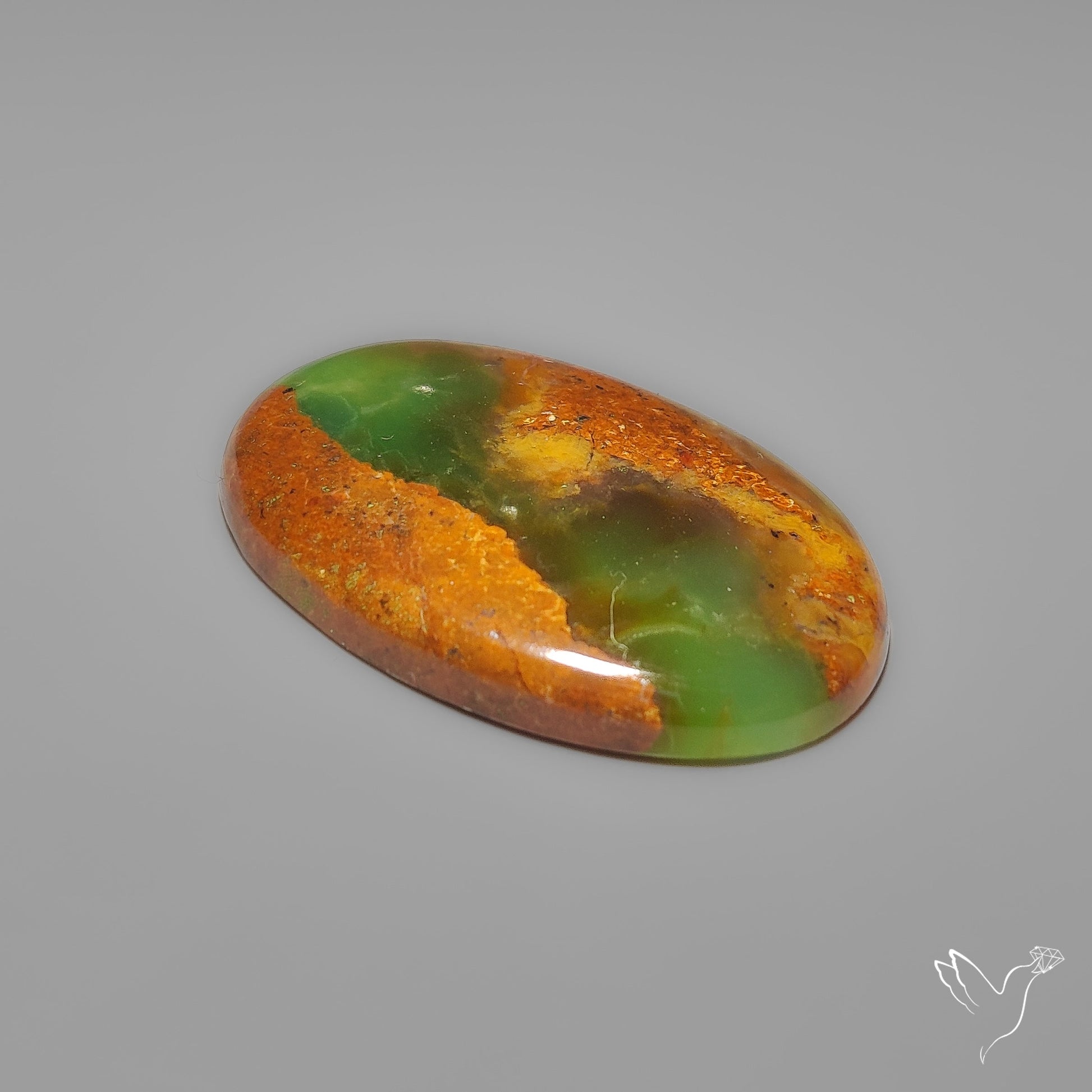 Deep Green Boulder Chrysoprase
