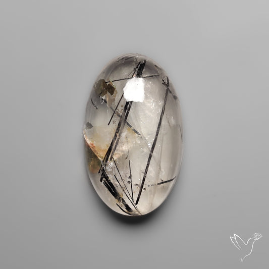 Black Tourmalinated Quartz
