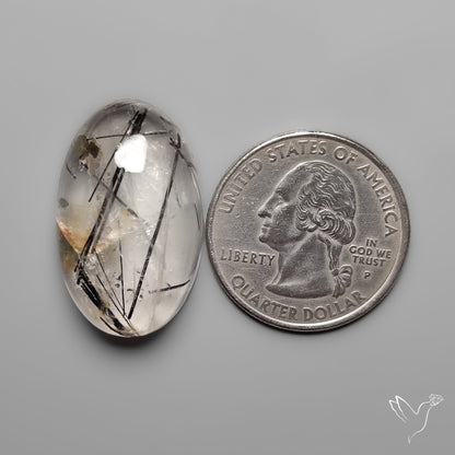 Black Tourmalinated Quartz