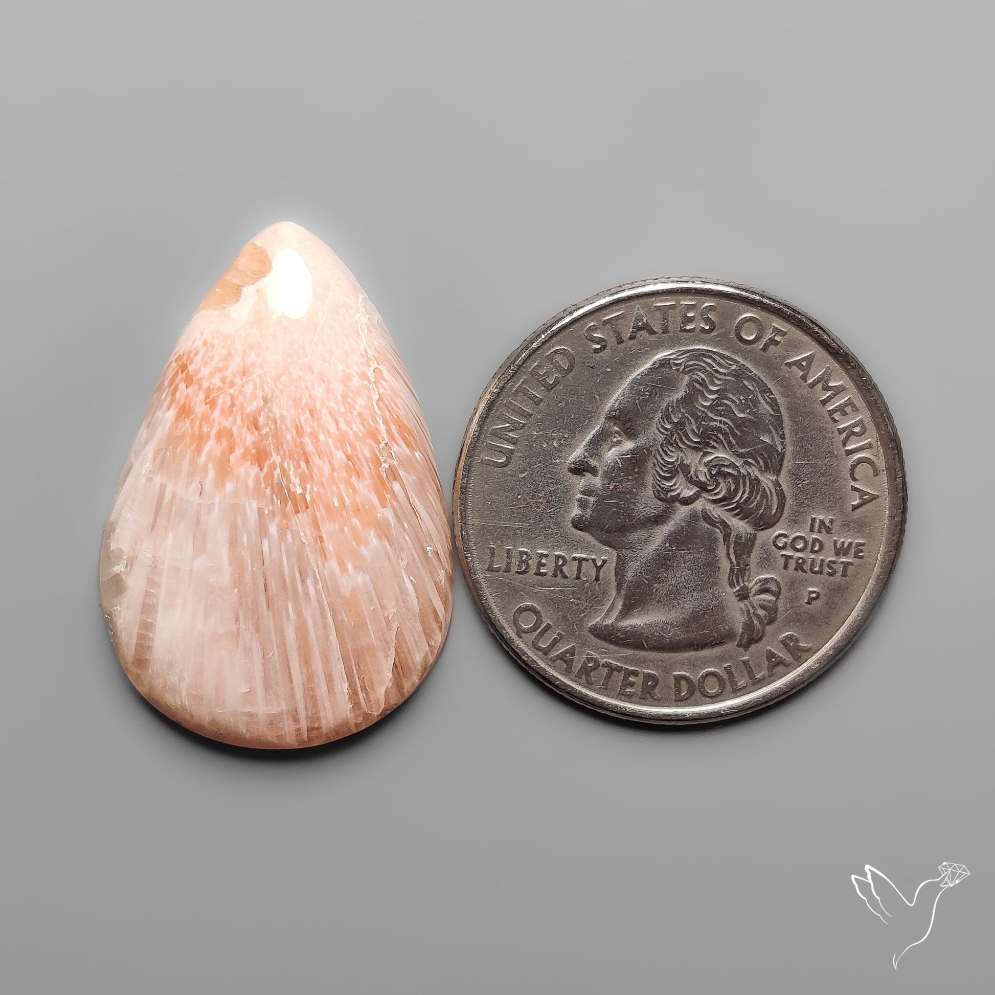 Pink Scolecite Cabochon