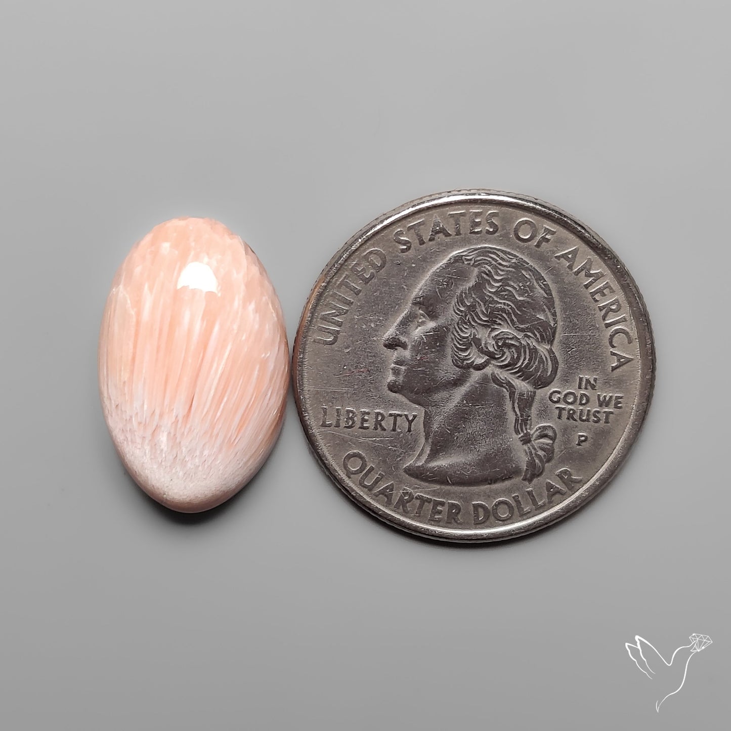 Pink Scolecite Cabochon