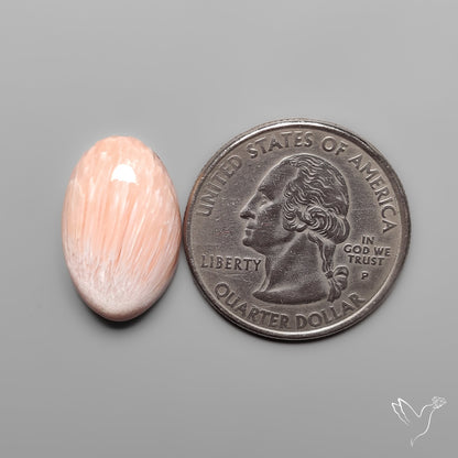 Pink Scolecite Cabochon