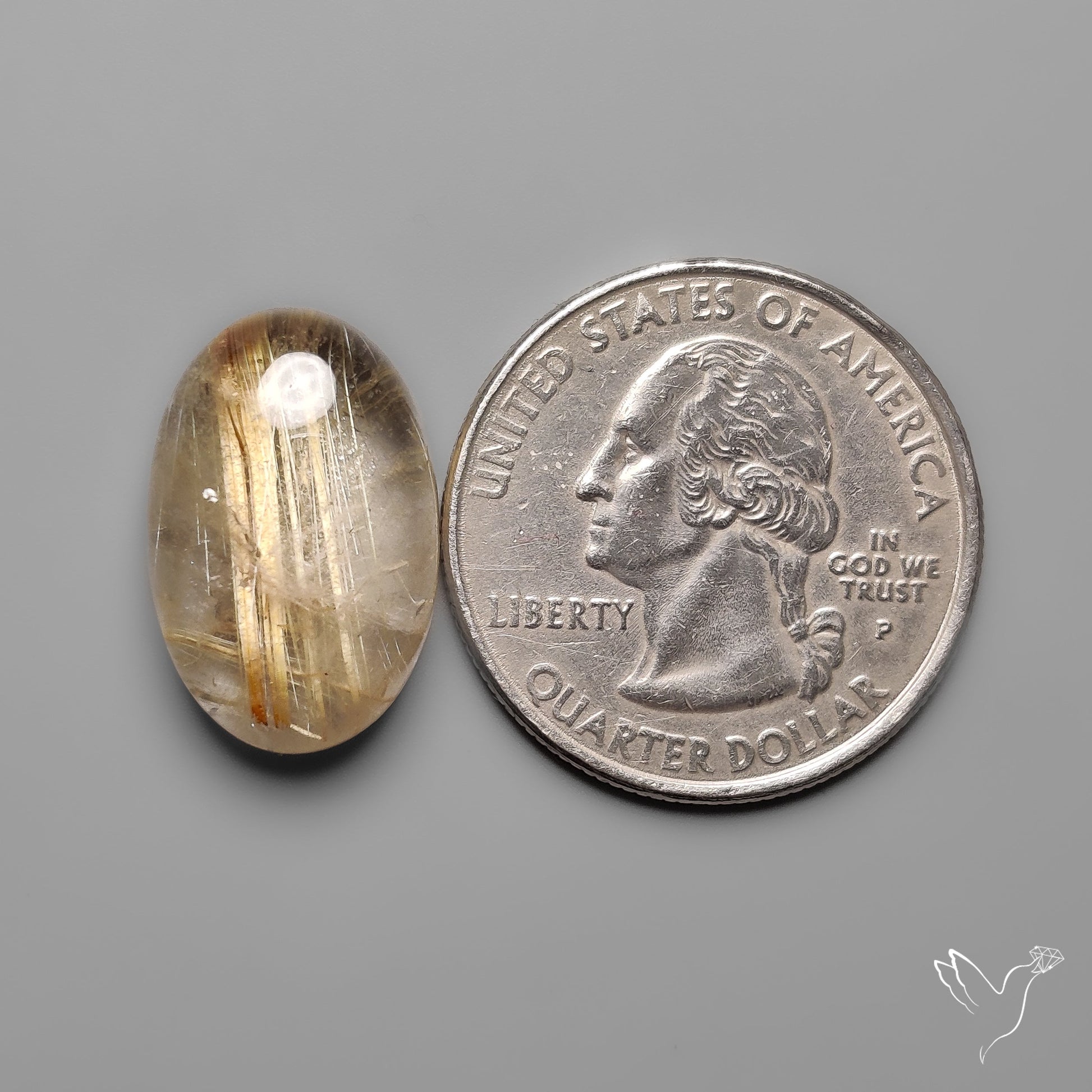 Golden Rutilated Quartz