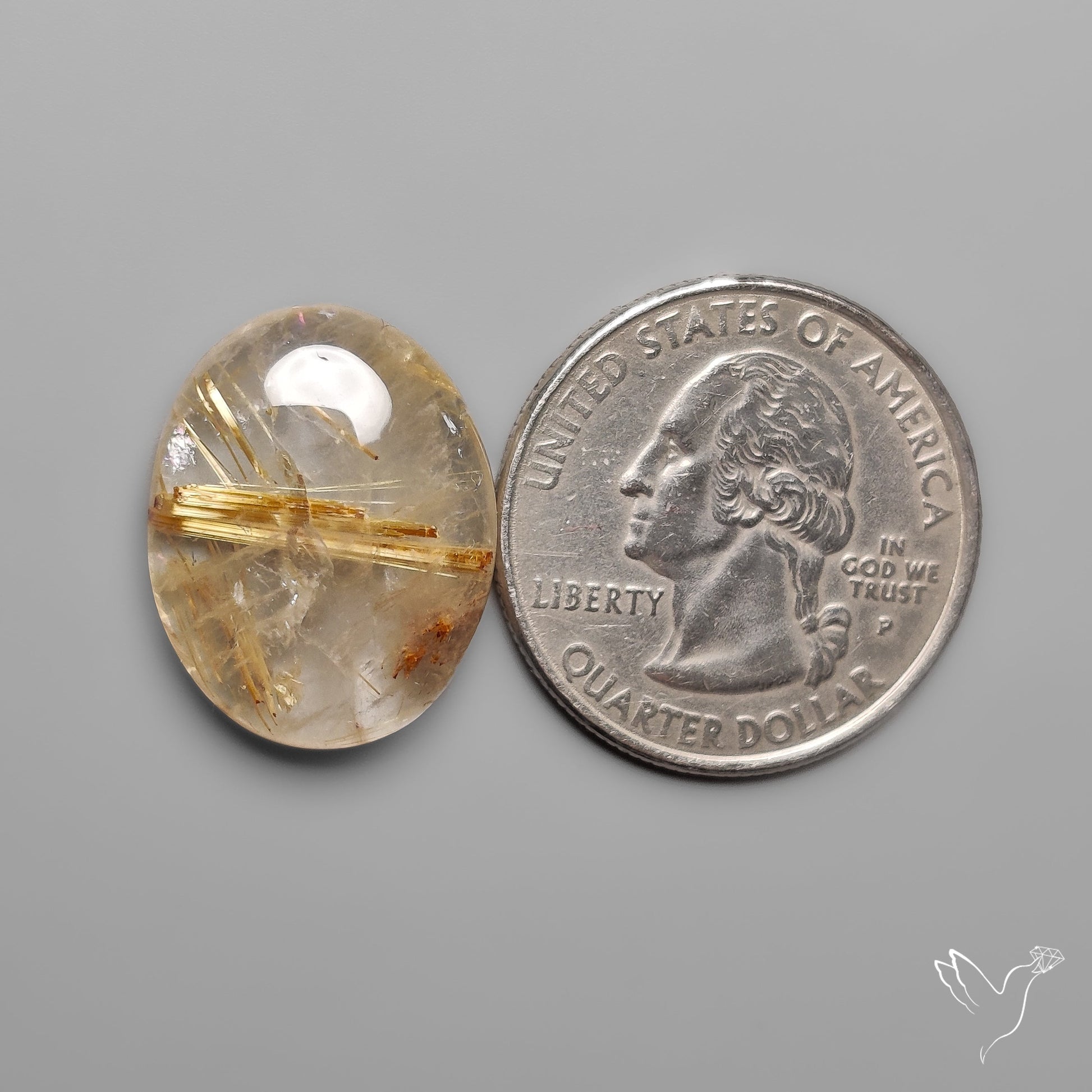 Golden Rutilated Quartz