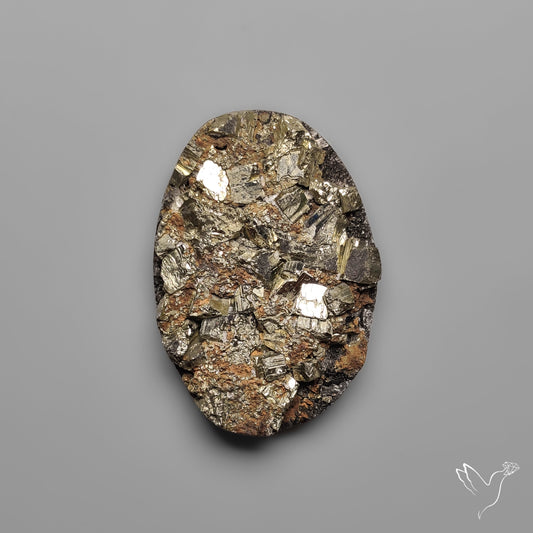 Pyrite on Basalt Druzy