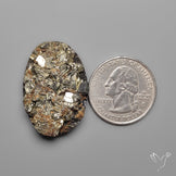 Pyrite on Basalt Druzy