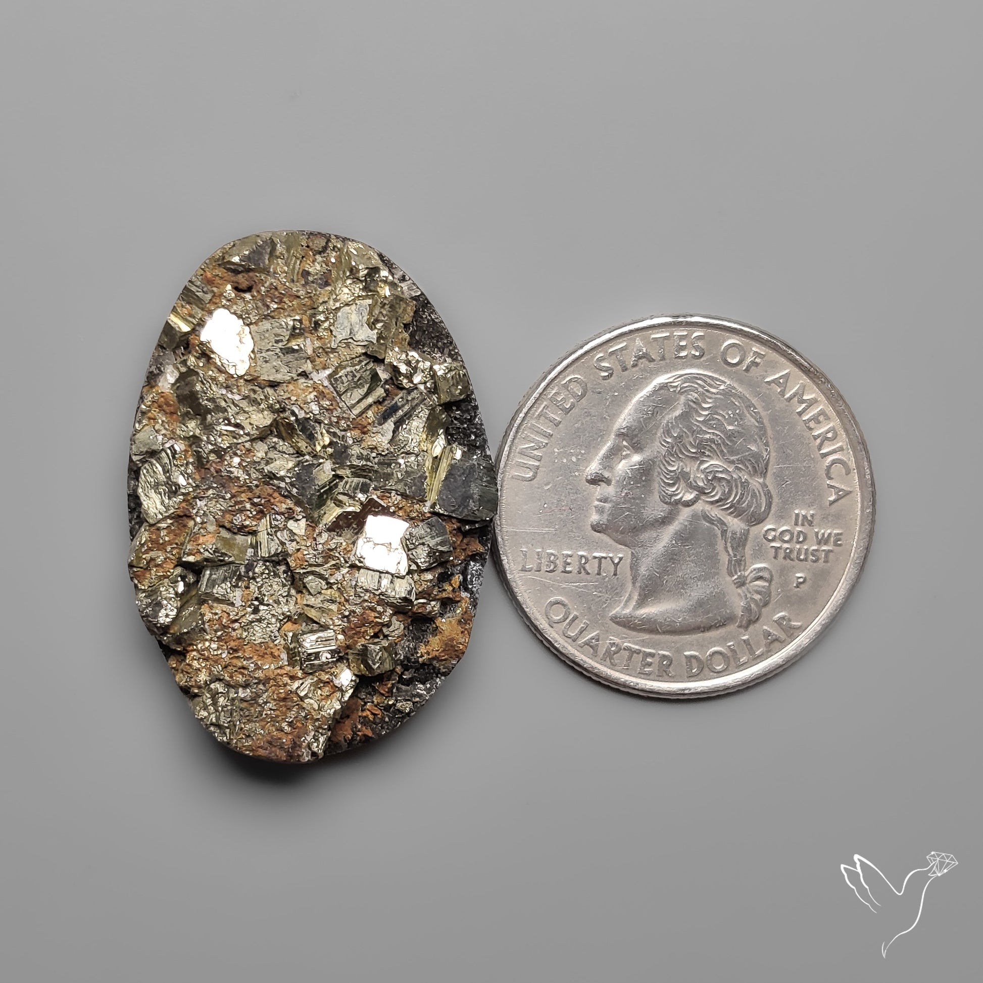 Pyrite on Basalt Druzy